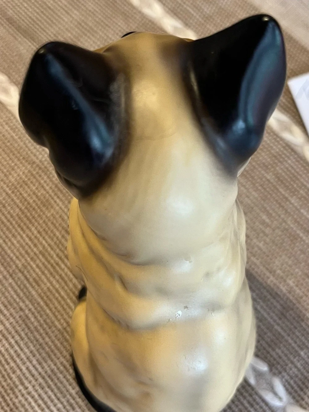 Siamese Vintage Harry Knox Cat Figurine - Cream and Black Decorative Pet Statue